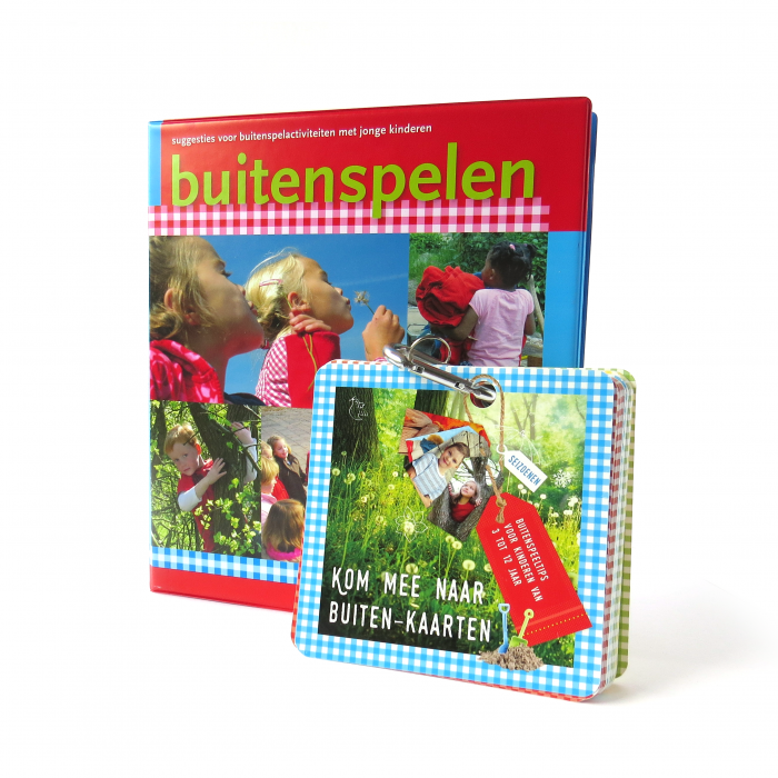 Set: Map 'Buitenspelen' & 'Kom mee naar buiten'-kaarten